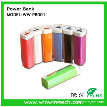 2200 mAh Lipstick Power Bank for iPhone 6